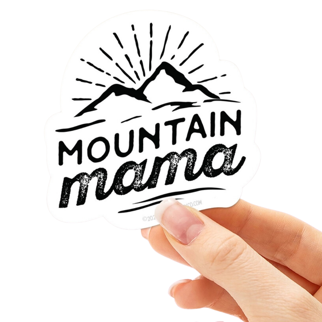 Mountain Mama Magnet, Country Music Lyrics Fridge Magnet