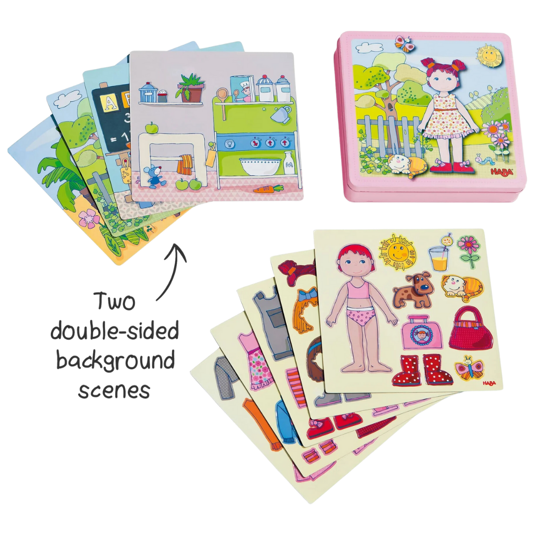 Dress-Up Doll Lilli Magnetic Game