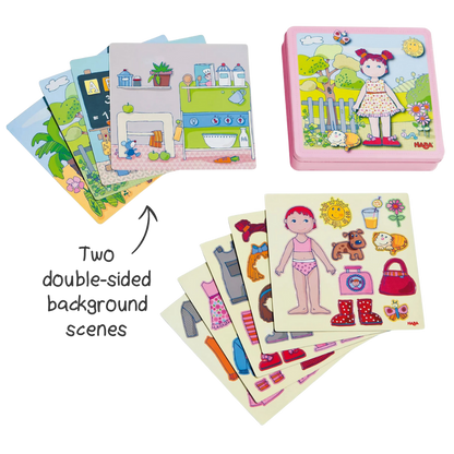 Dress-Up Doll Lilli Magnetic Game