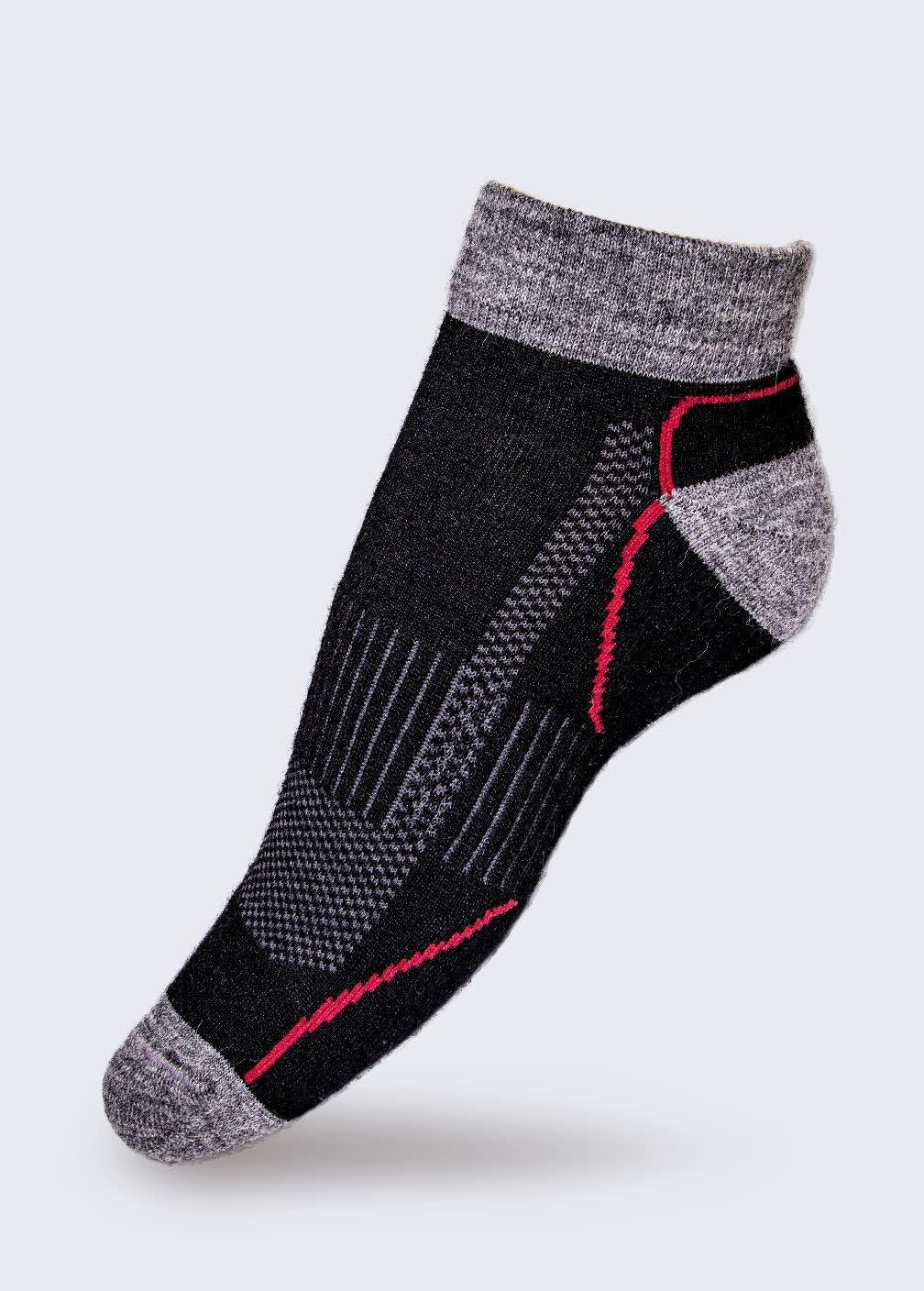 Unisex Shorty Athletic Alpaca Socks