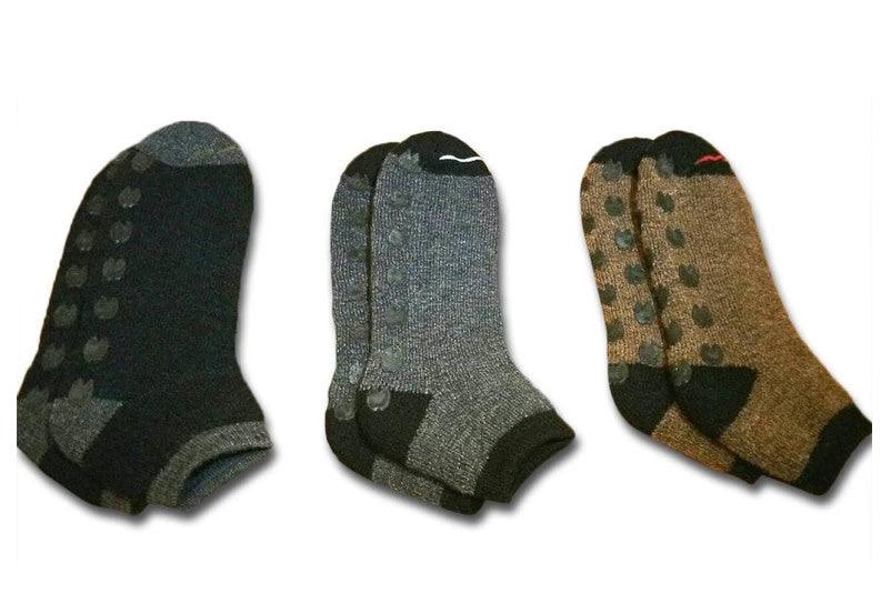 Alpaca Trax- Gripper Slipper Alpaca Socks