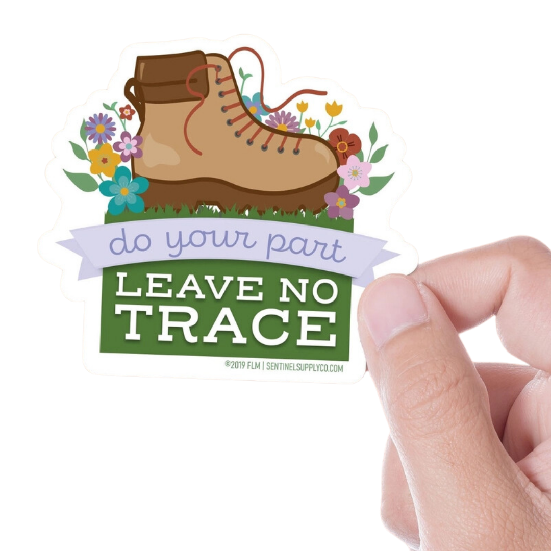 Leave No Trace Hiking & Nature Stickers