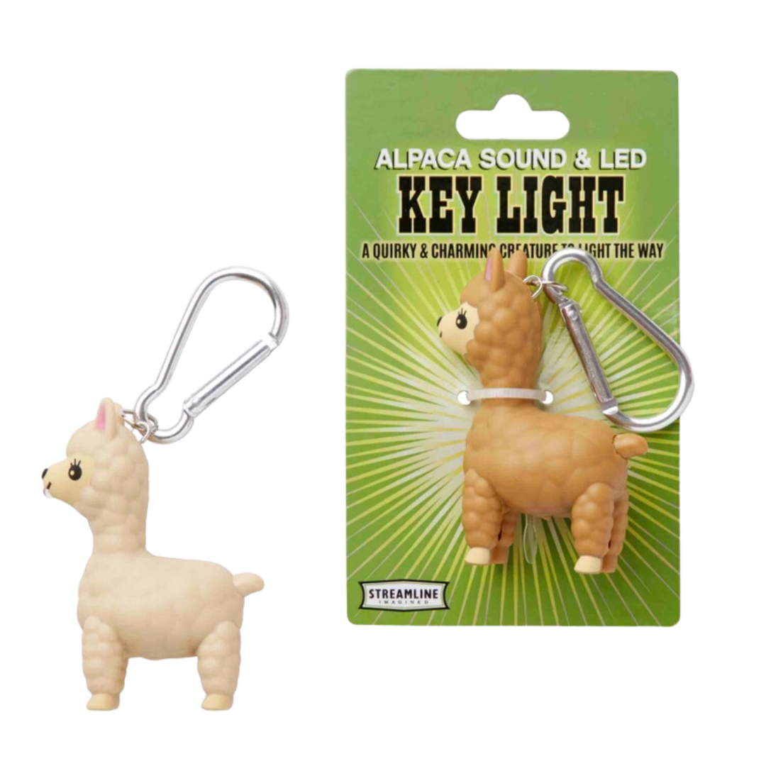 Alpaca Light Keychain