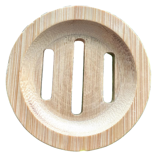 Round Bamboo Tray For Shower Steamers