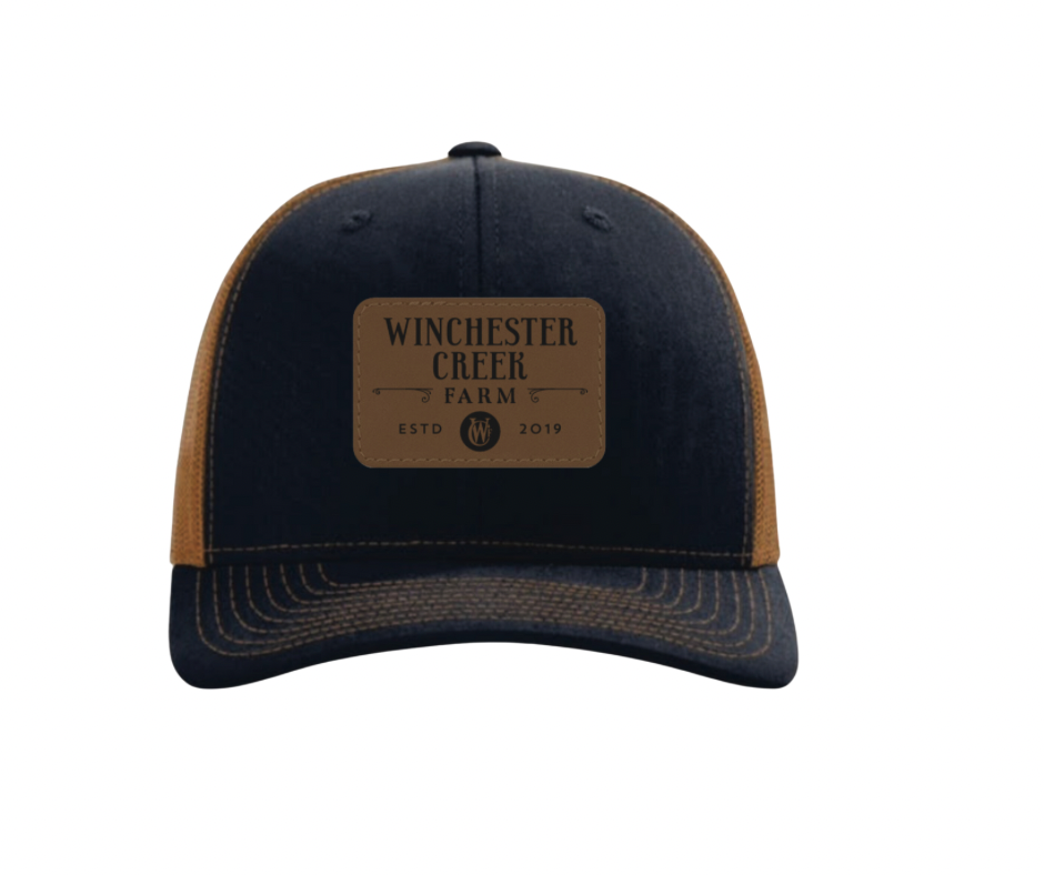Richardson 112 Trucker Hat w Leather WCF Patch