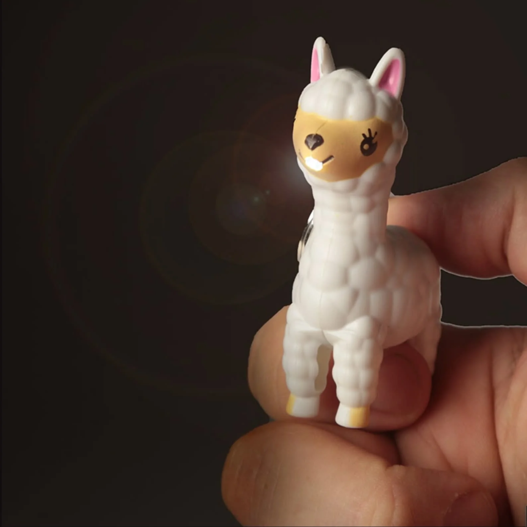 Alpaca Light Keychain