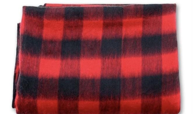 Buffalo Plaid Alpaca Throw 58" x 69"