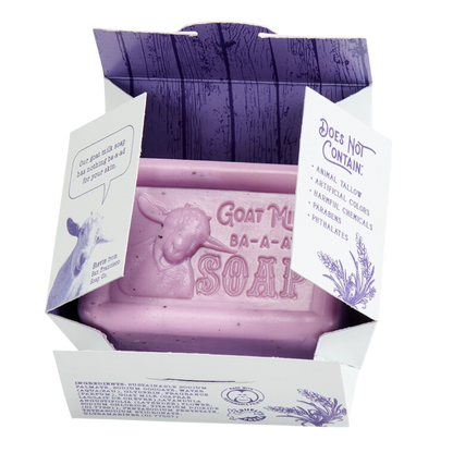 Lavender Goat Milk 5oz Pressed Bar Soap