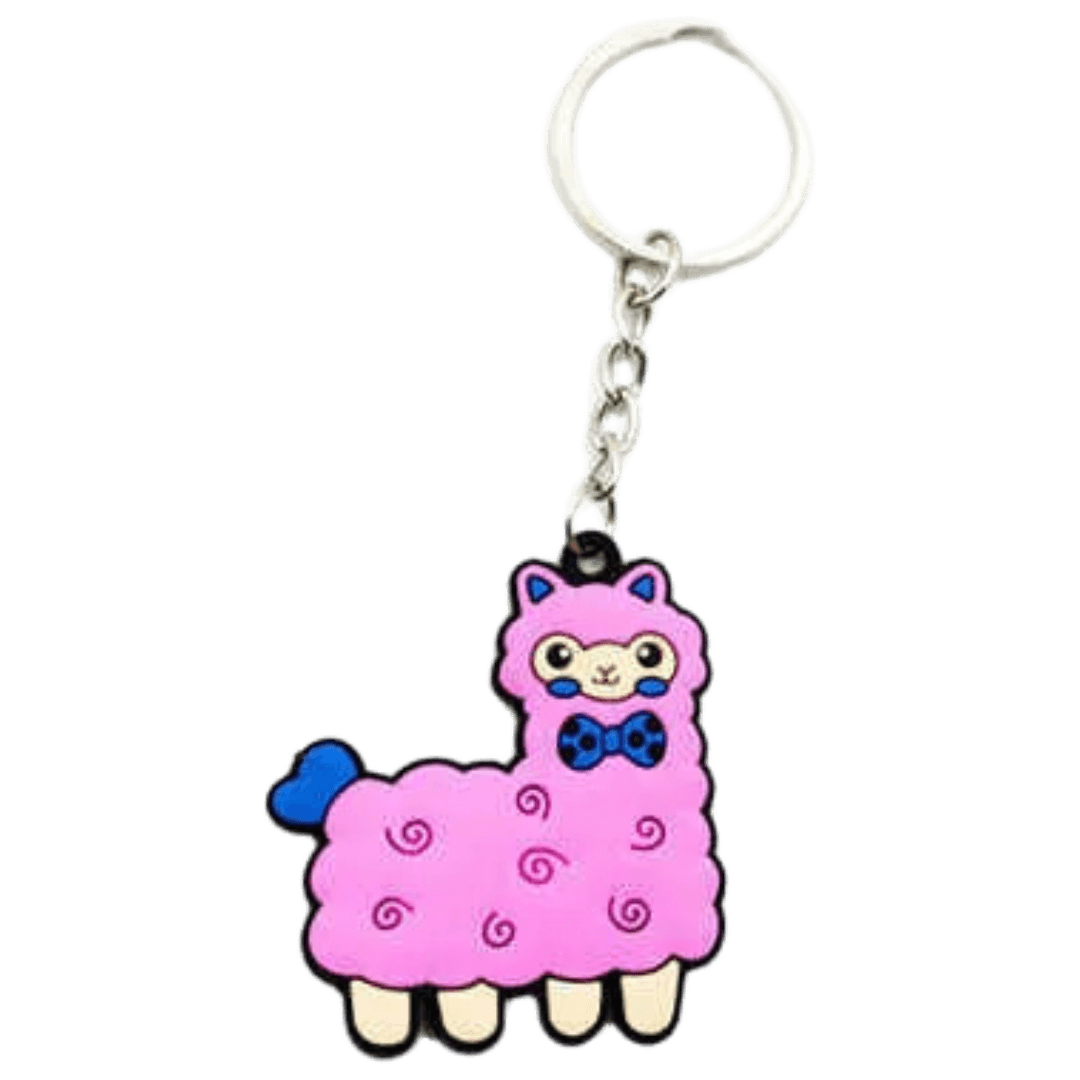 Alpaca Tag Key Chain