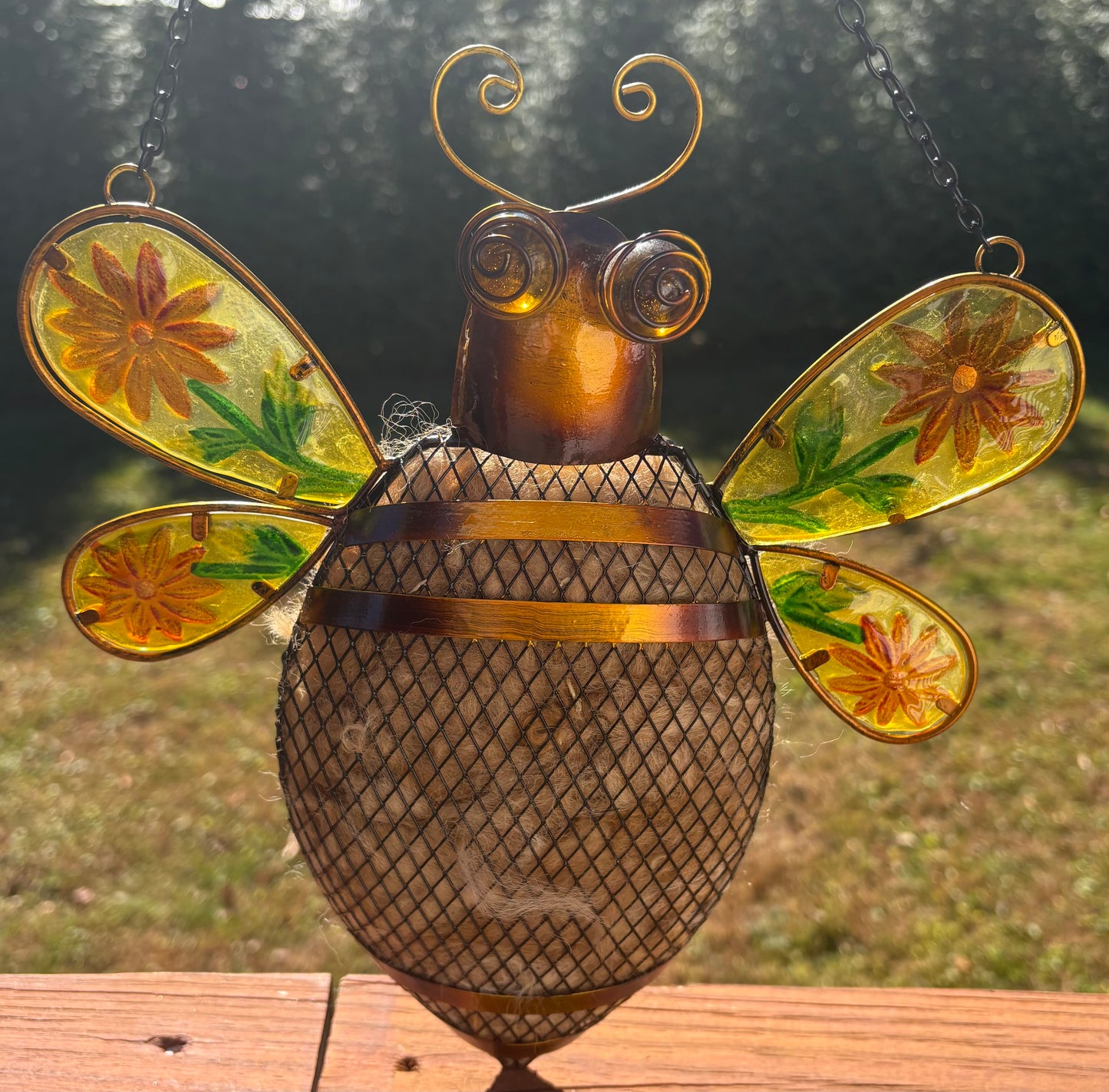 Stained Glass Nesting Ball