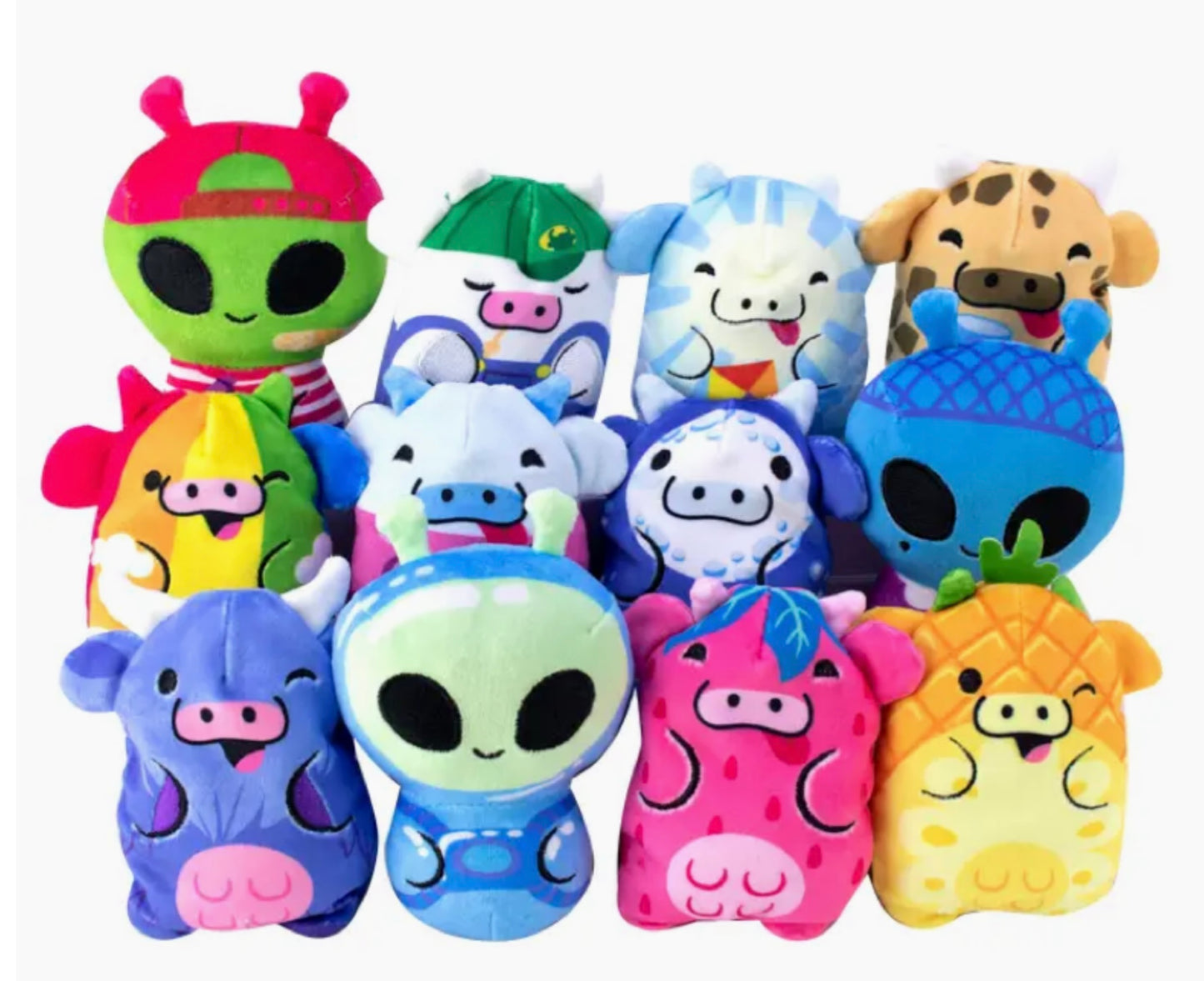 Squishmallows Cows vs Aliens Mystery Pack