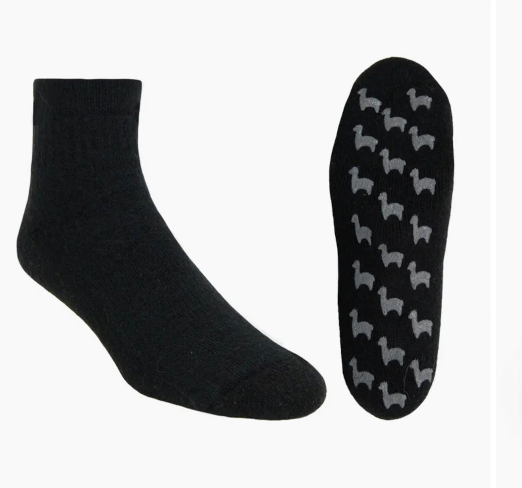 Alpaca Slipper Sock Crew