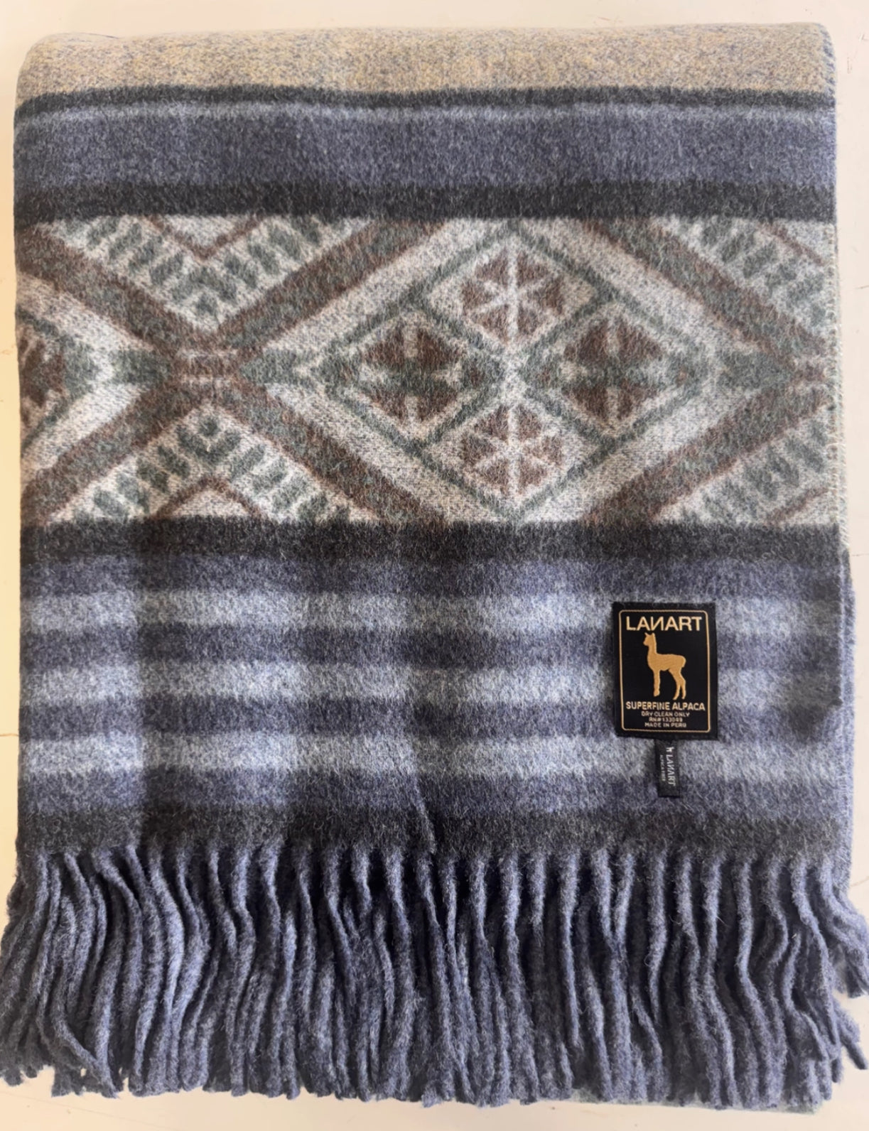 Cherokee Chief Alpaca Throw