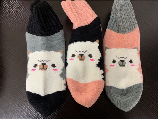 Alpaca Slumber Crew Socks