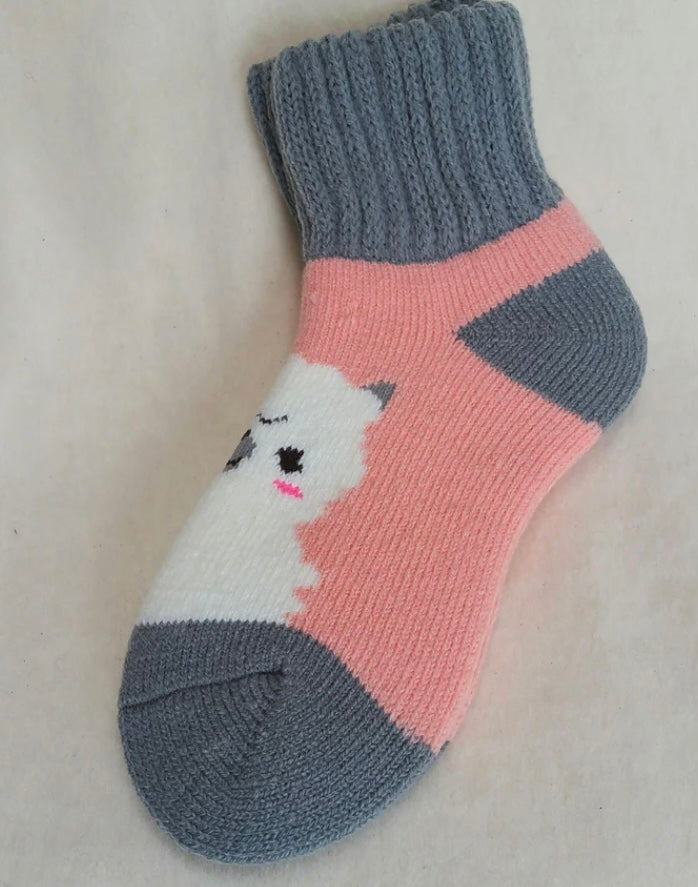 Alpaca Slumber Crew Socks