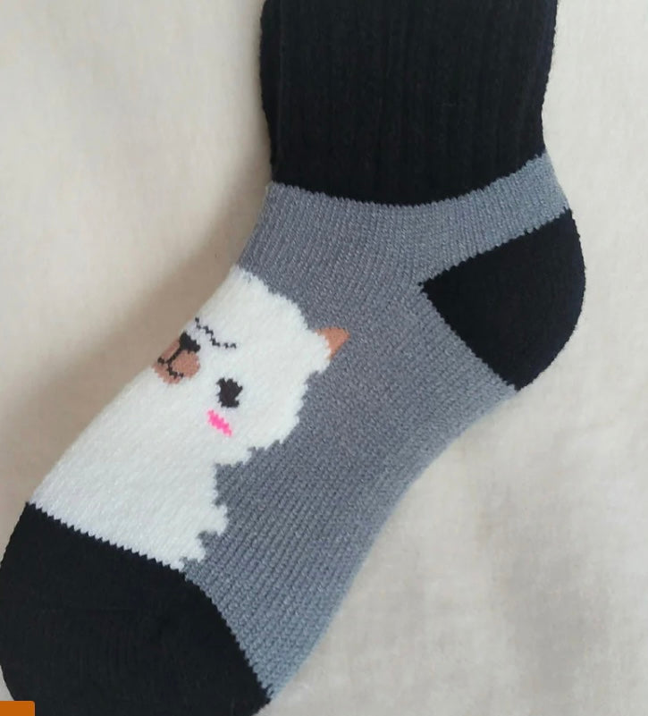 Alpaca Slumber Crew Socks