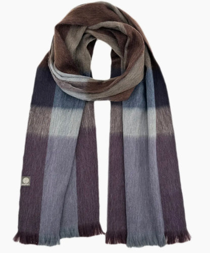 Alpaca Plaid Scarf
