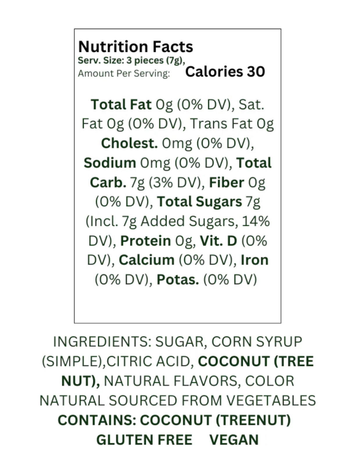 2.5 oz. Butterfields Honeybell Orange Buds Hard Candy