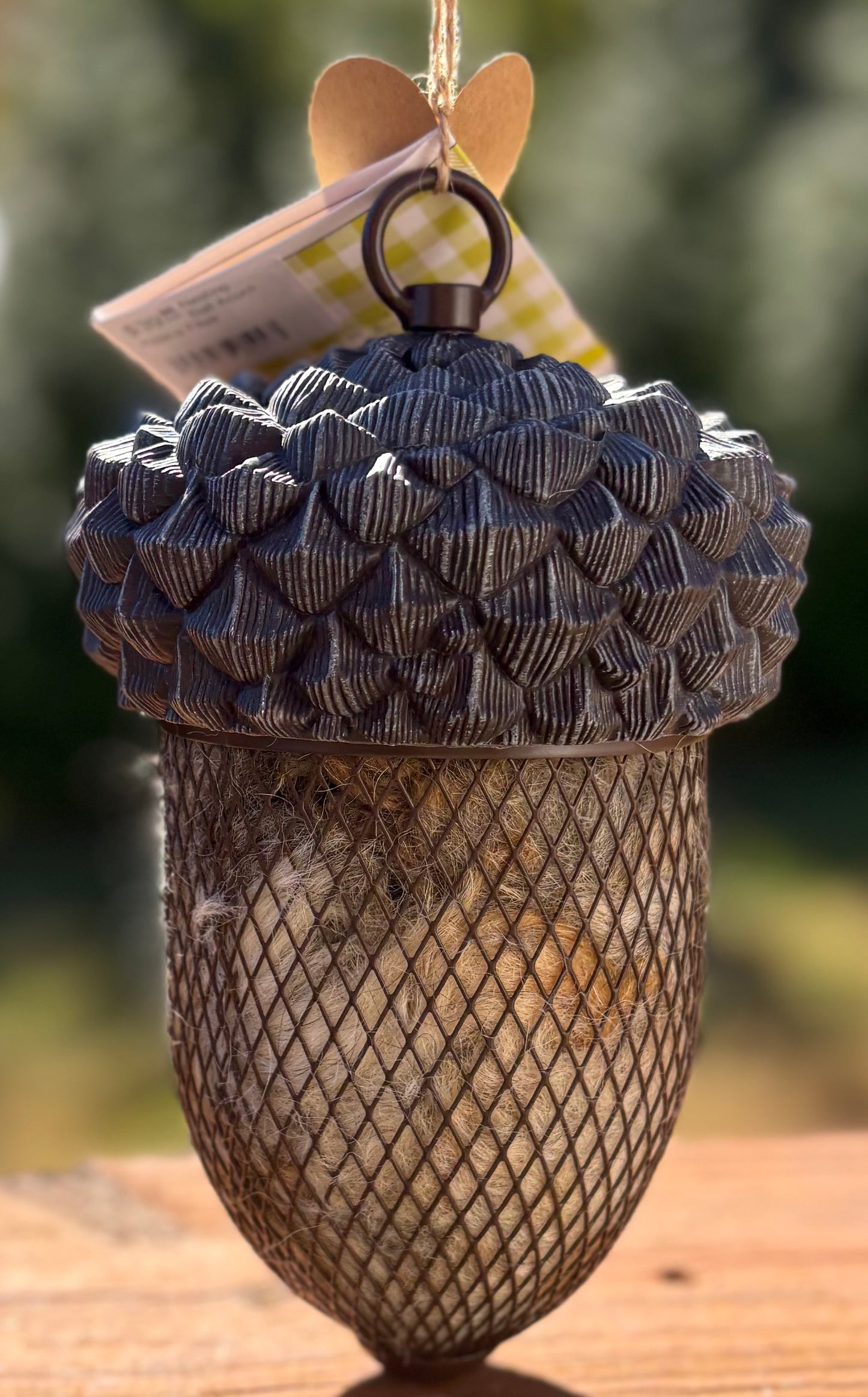 New Acorn Alpaca Fiber Nesting Ball