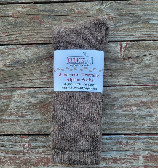 American Traveler Alpaca Sock - 100% Alpaca