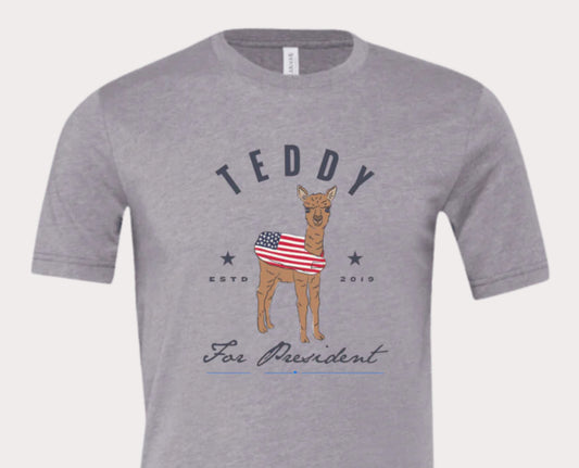 Teddy For President T-shirt