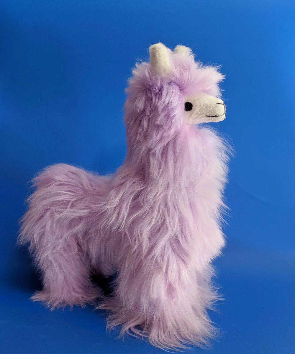 Jumbo Lavender Alpaca Plush - Winchester Creek Farm