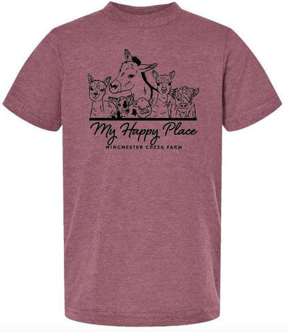 My Happy Place Youth T-Shirt