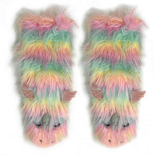 Funky Unicorn Gripper Slipper Socks