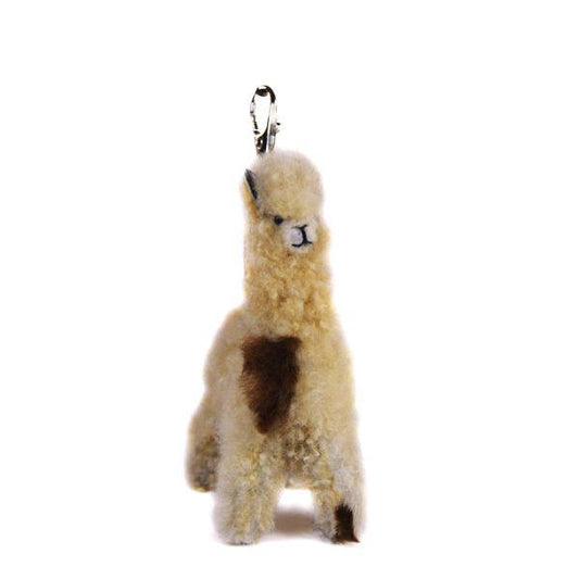 Accoyo Bag Charm Huacaya: Alpaca Sculpture