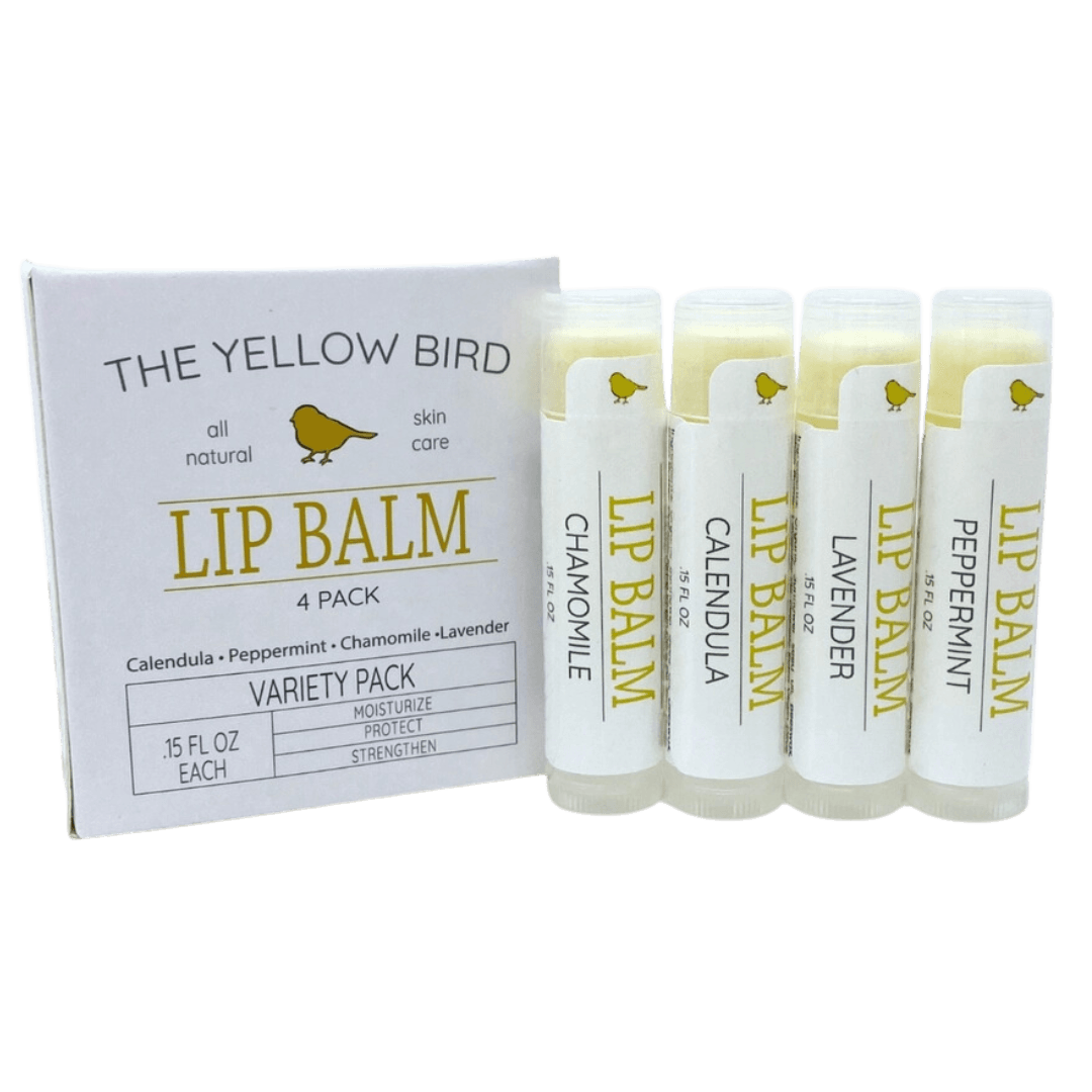 All Natural Lip Balm Variety 4 Pack