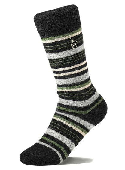 Alpaca Striped Socks