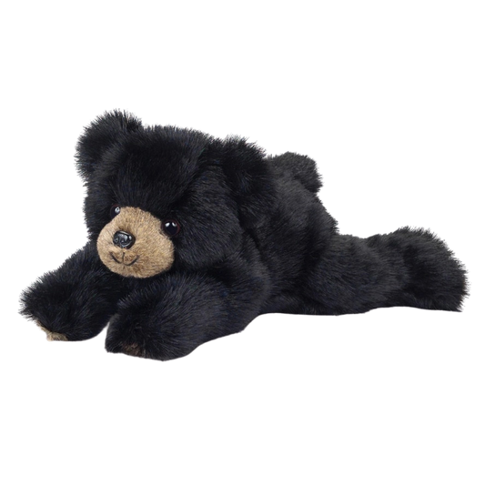 Baby Rocky The Black Plush Bear