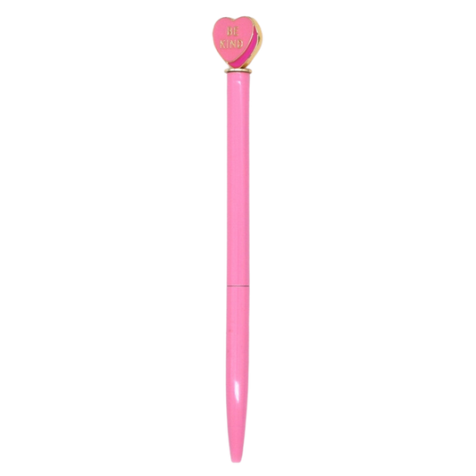 Enamel Heart Charm Pen