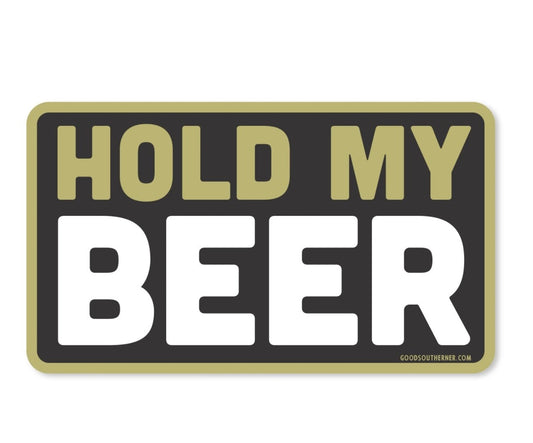 Hold My Beer Vinyl Sticker