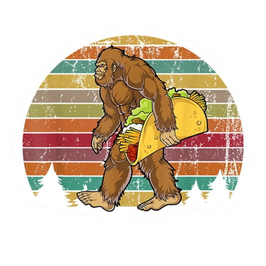 Bigfoot Vinyl Sticker