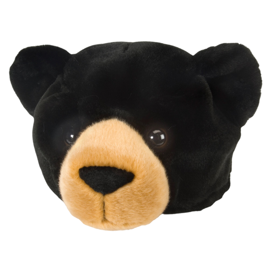 Black Bear Plush Hat