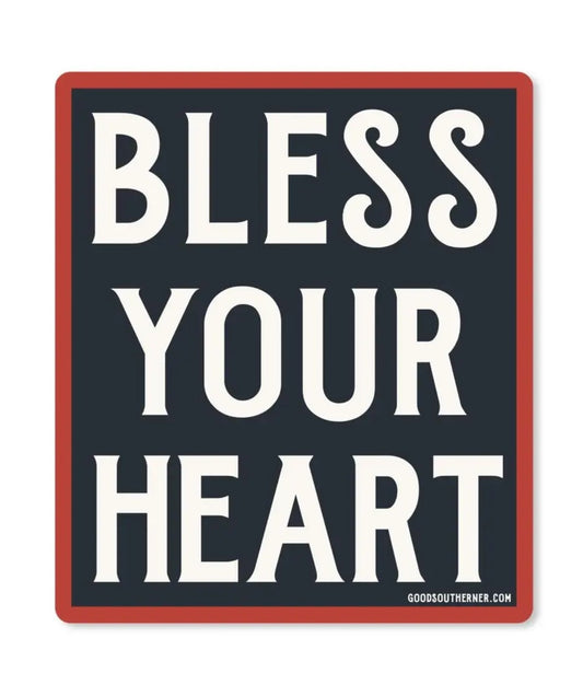 Bless Your Heart Vinyl Sticker