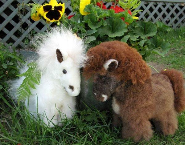 10” Horse 100% Baby Alpaca