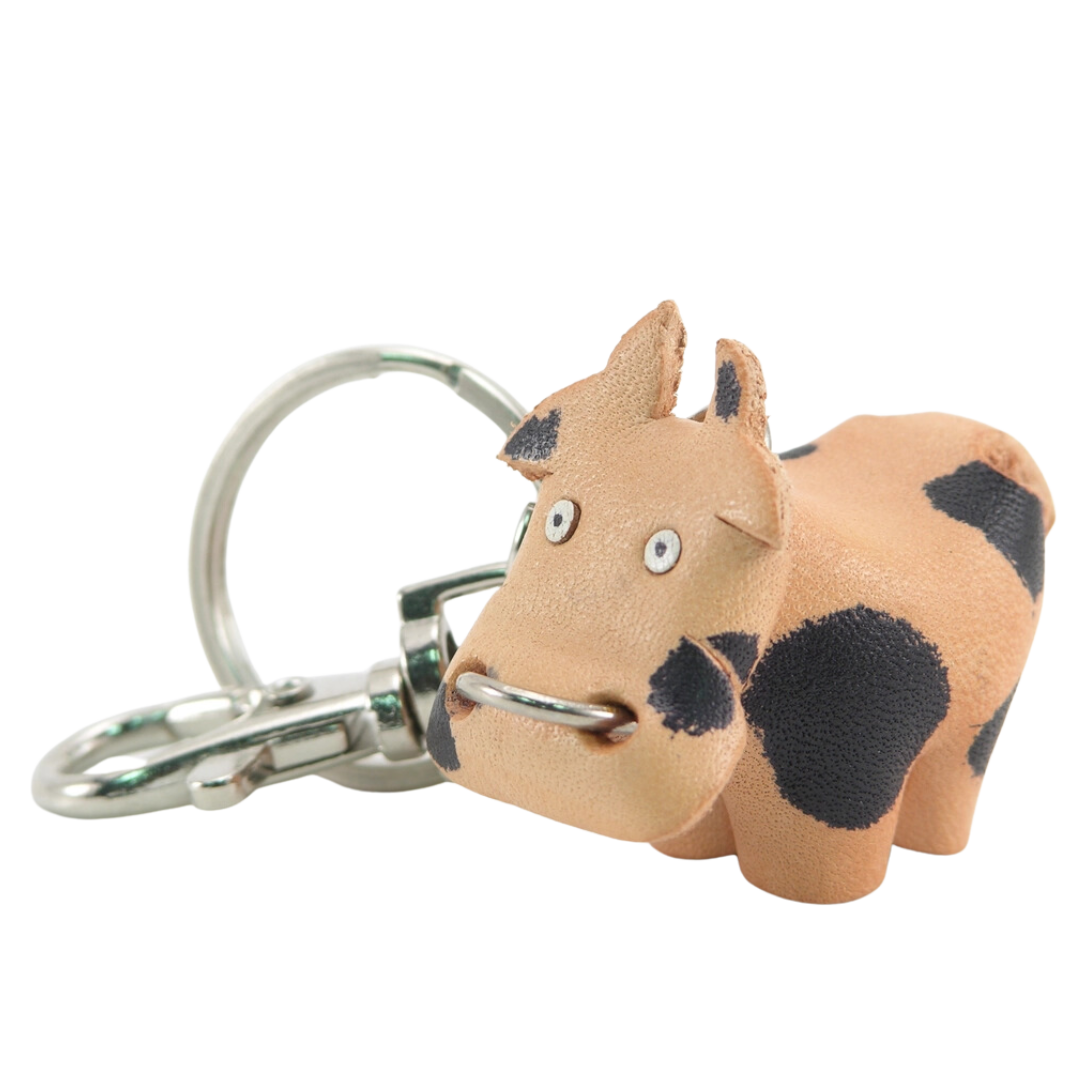 Assorted Animal Leather Key Chains