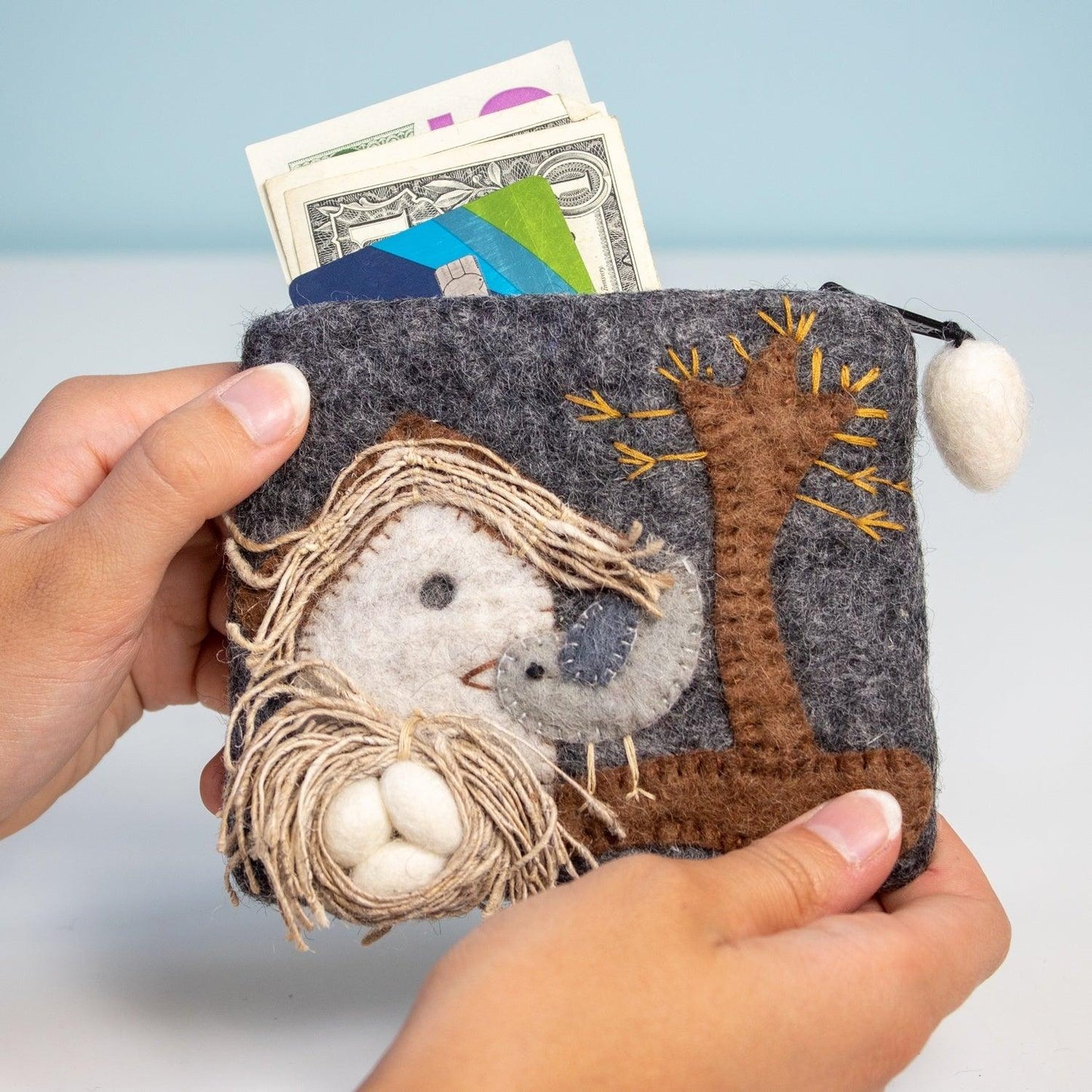 Assorted Felted Coin Purses