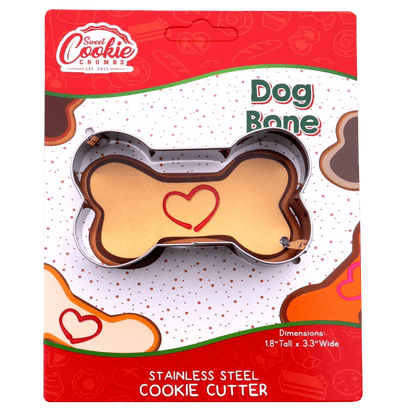 Dog bone shaped cookie cutter in packaging-Winchester Creek Farm