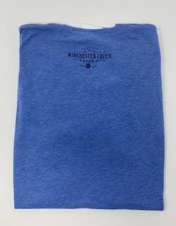 Frannie Blue Tri Blend T-Shirt- Youth