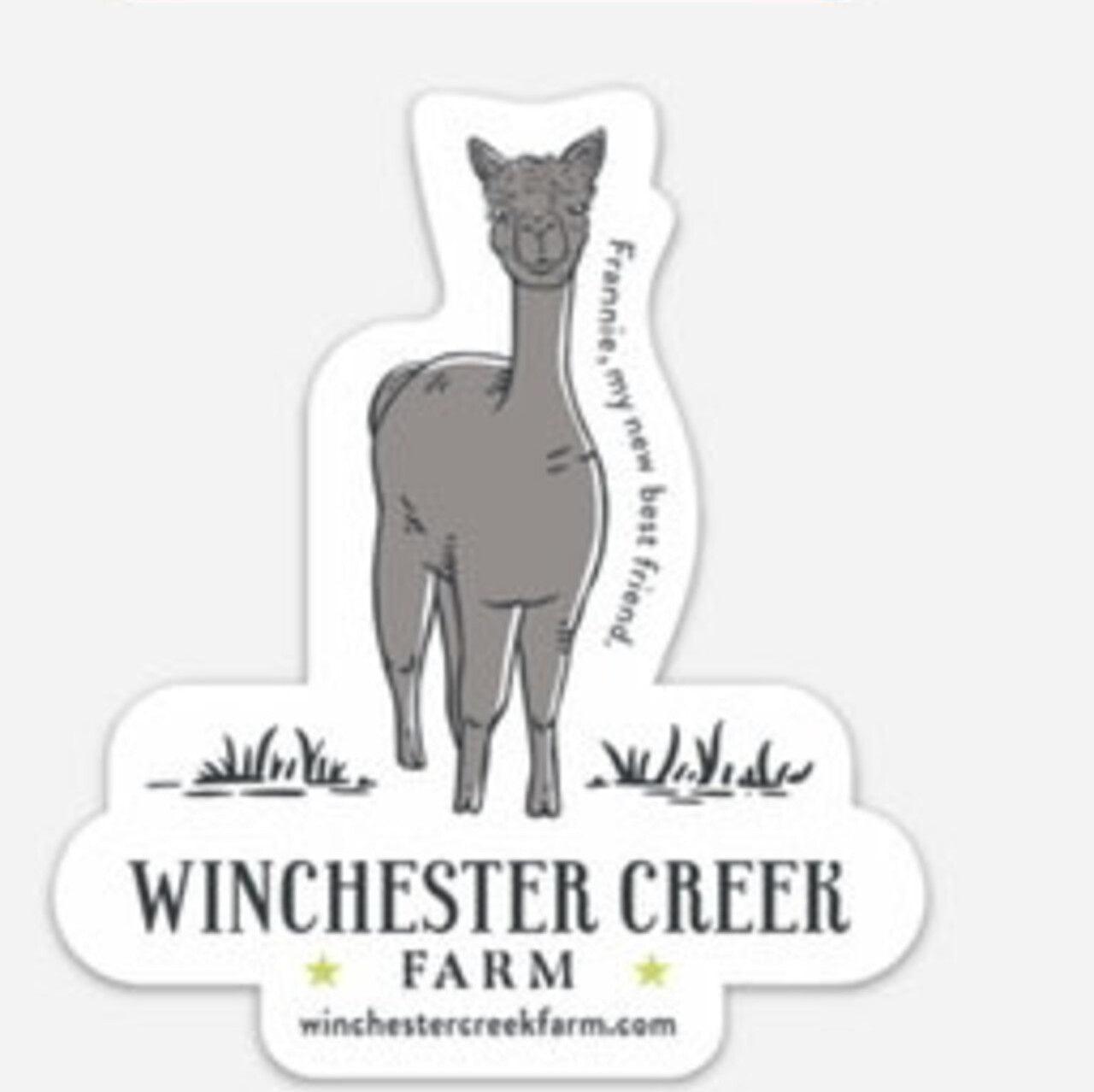 Set of 5 - Winchester Creek Farm Vinyl Stickers