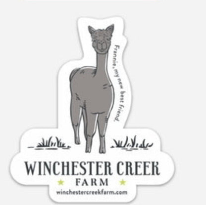 Set of 5 - Winchester Creek Farm Vinyl Stickers