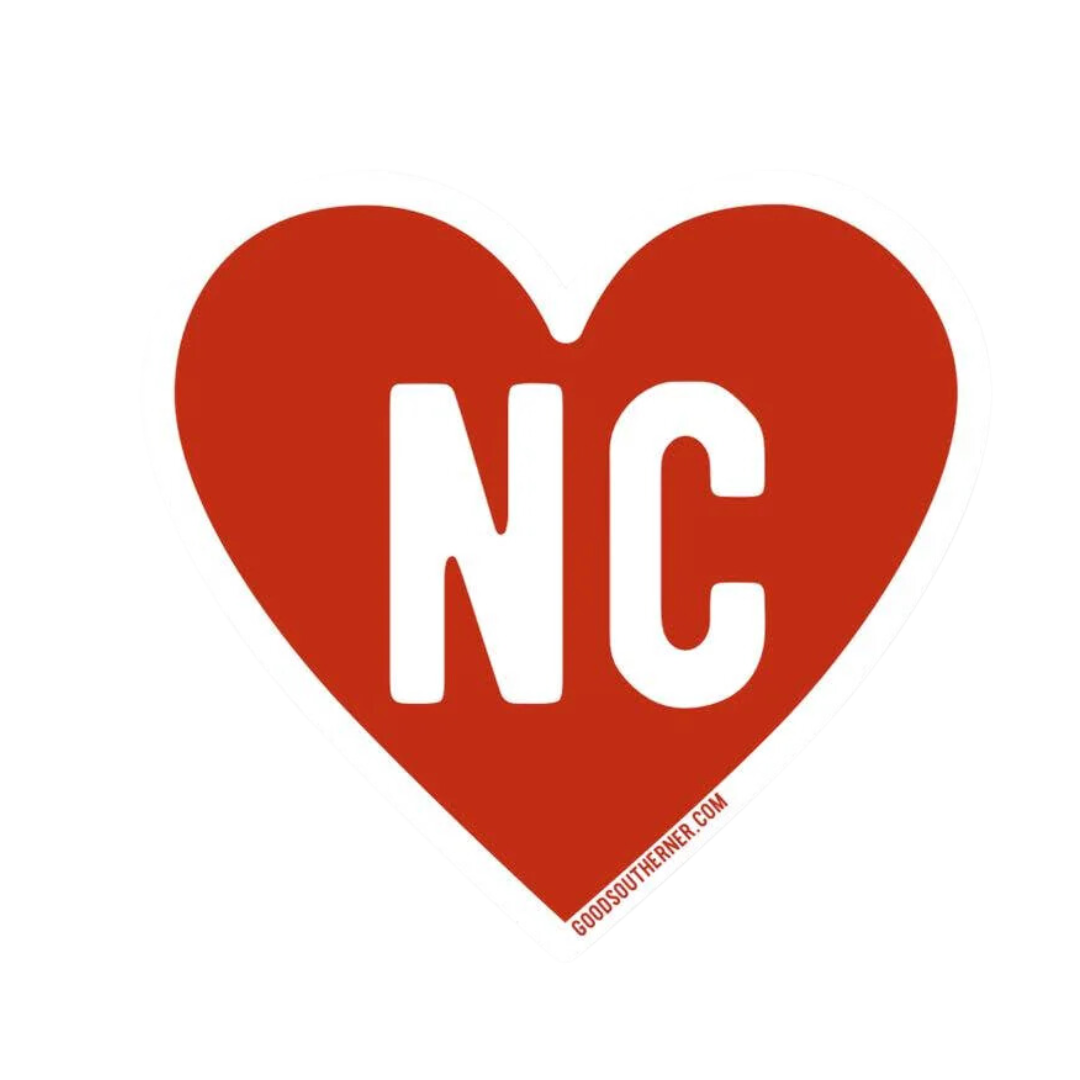 Love North Carolina Sticker