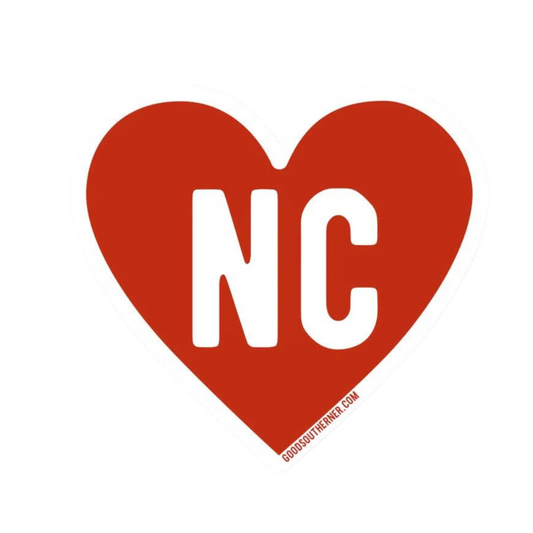 Love North Carolina Sticker