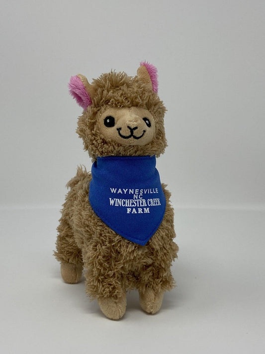 WCF Mini Plush  Alpaca w Bandana