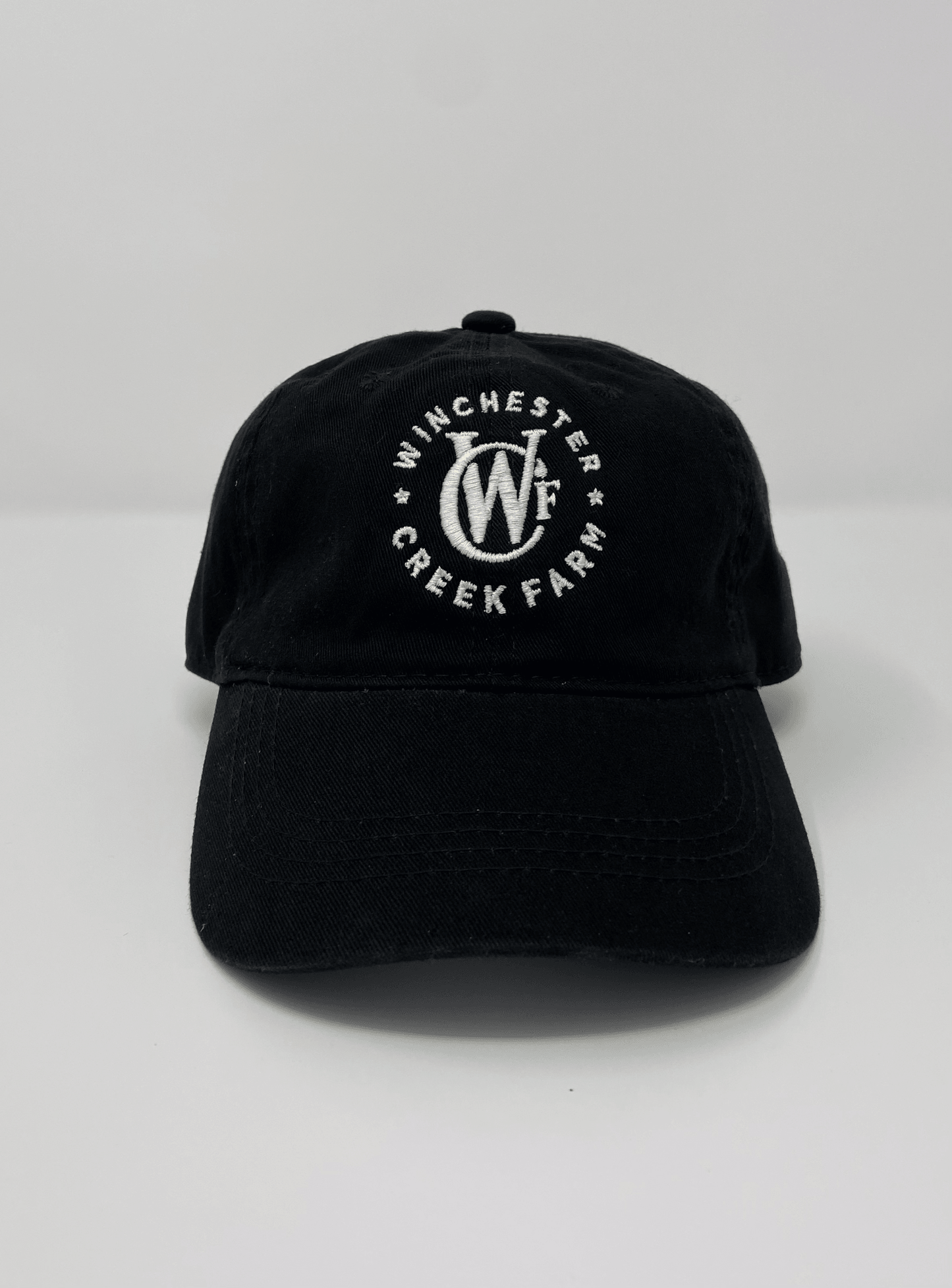 Black WCF Custom Ball Cap Hat