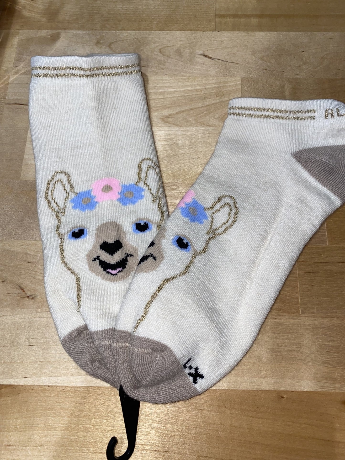 Alpaca Ankle Face Socks