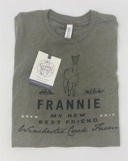 Frannie Olive Tri Blend T-Shirt- Youth